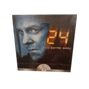 New Sealed 24 DVD Board Game Kieffer Sutherland Teens Adults Action Virtual Fun